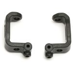 High-quality black RC car suspension arms for off-road and racing RC vehicles.
