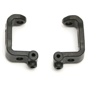 High-quality black RC car suspension arms for off-road and racing RC vehicles.