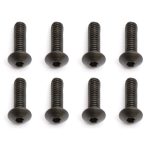 Screws for RC cars and hobby model vehicles. Precision black hex socket screws for RC car and hobby model assembly.