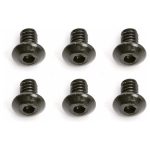 Screws for RC cars. Precision black screws for remote control cars and models.