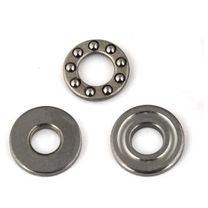 Close-up of high-quality RC car bearing components, ideal for upgrades and repairs.