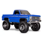 1/10 TRX-4 Scale and Trail Crawler with 1979 Chevrolet K10 Truck Body Scale 4WD Electric Truck Blue 92056-4-BLUE - 92056-4_blue_1 1/10 TRX-4 Scale and Trail Crawler with 1979 Chevrolet K10 Truck Body Scale 4WD Electric Truck Blue 92056-4-BLUE