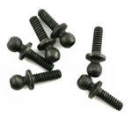 Team Associated Ballstuds short neck black .30 in. Broached - asc3983 Team Associated Ballstuds short neck black .30 in. Broached