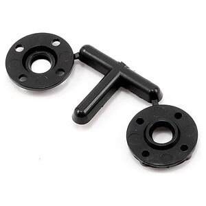 Precision RC camber gauge tool for RC car wheel alignment and setup.