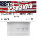 Team Associated Diff Thrust Balls 5/64 6 RC10 - asc6574_1 Team Associated Diff Thrust Balls 5/64 6 RC10