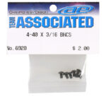 Team Associated Screws 4-40 x 3/16 in BHCS