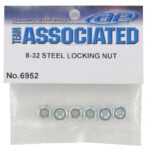 Team Associated Locknuts 8-32 steel