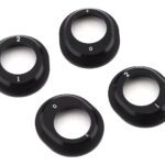 Team Associated Aluminum Differential Height Inserts for B6-1 Black - asc91793 Team Associated Aluminum Differential Height Inserts for B6-1 Black