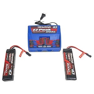 Traxxas EZ-Peak 3S (2) Battery/Charger Completer Pack