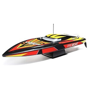 Pro Boat Sonicwake V2 36in Self-Righting Brushless Deep-V RTR Black