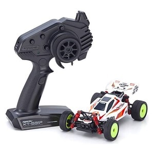 1/28 Kyosho Mini-Z Buggy Turbo Optima Mid Special Readyset - White