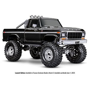 1/10 Trx-4 High Trail Edition With 1979 Ford F-150 Truck Body Black 92046-4-BLK