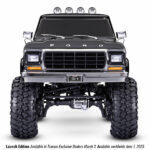 1/10 Trx-4 High Trail Edition With 1979 Ford F-150 Truck Body Black 92046-4-BLK - 92046-4-trx4-ford-f150-high-trail-front-blk 1/10 Trx-4 High Trail Edition With 1979 Ford F-150 Truck Body Black 92046-4-BLK