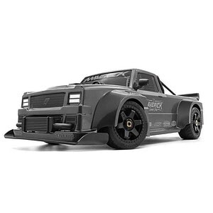 Highly detailed RC car with off-road suspension and racing features for RC car enthusiasts.