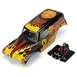 Pro-Line 1/10 Grave Digger Fire Set LMT Red Body Pre-Painted