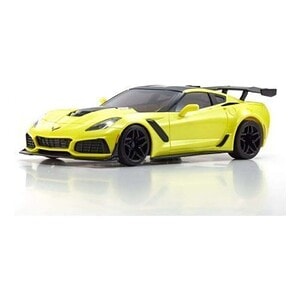 Kyosho Mini-Z Chevrolet Corvette ZR1 1/28 Yellow Body Pre-Painted