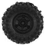 Pro-Line SCX24 1.0 MT Baja Pro X Pre-Mounted Tires w/Holcomb Wheels - Black - pro10215-10_2 Pro-Line SCX24 1.0 MT Baja Pro X Pre-Mounted Tires w/Holcomb Wheels - Black