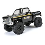 Pro-Line SCX24 1.0 MT Baja Pro X Pre-Mounted Tires w/Holcomb Wheels - Black - pro10215-10_5 Pro-Line SCX24 1.0 MT Baja Pro X Pre-Mounted Tires w/Holcomb Wheels - Black