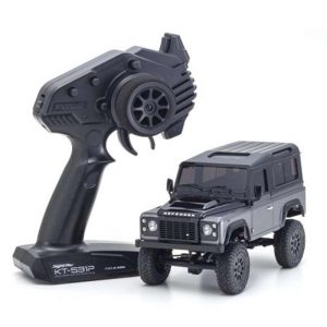 1/24 MINI-Z 4x4 Series Land Rover Defender 90 Autobiography Corris Gray Santorini Black