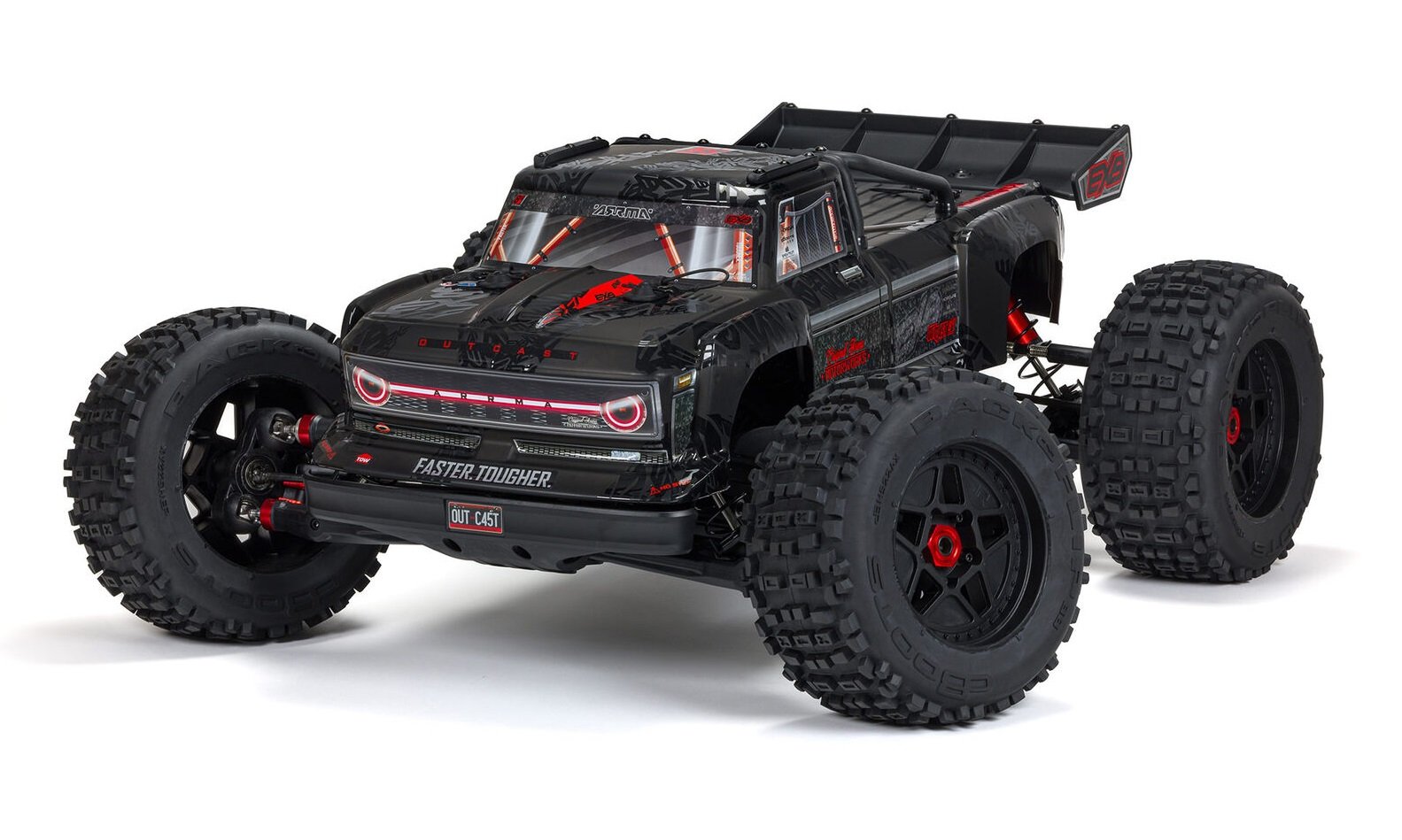 1/5 OUTCAST 4X4 8S BLX EXB Brushless Stunt Truck RTR Black