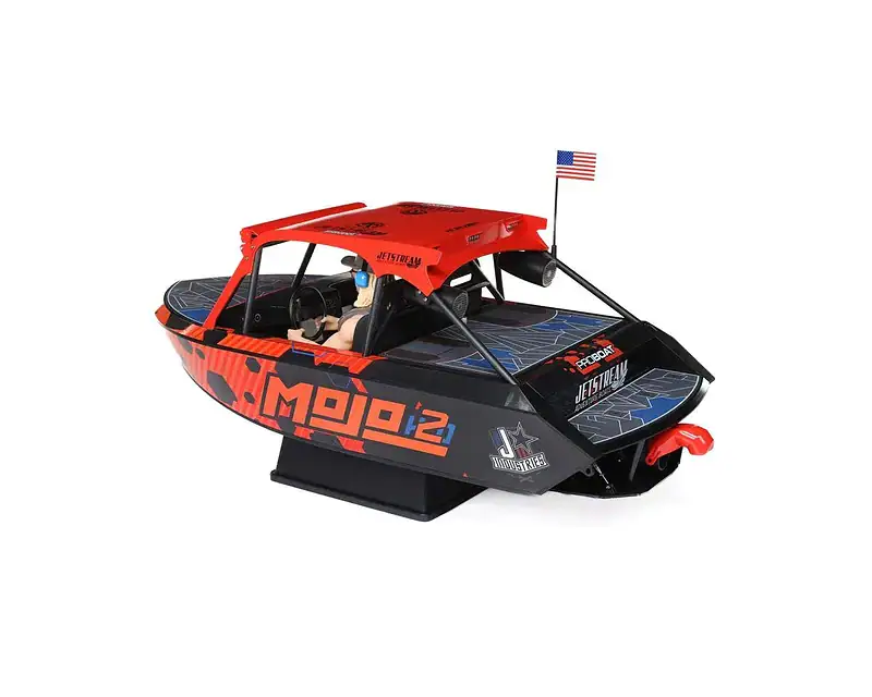 Pro Boat 1/6 Jetstream Boat Brushless 24 Shreddy RTR Red