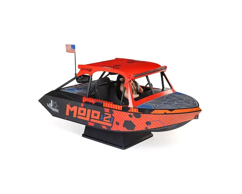 Pro Boat 1/6 Jetstream Boat Brushless 24 Shreddy RTR Red