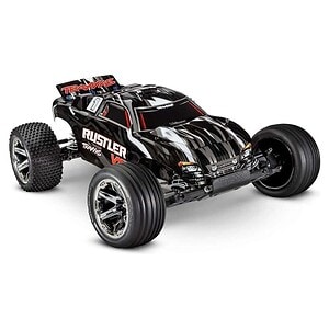1/10 Rustler VXL Brushless RTR Stadium Truckw/Magnum 272R TQi 2.4GHz Radio and TSM Black