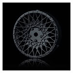 MST Changeable Wheel (Drift) Flat black 501 Wheel (2) MXS-102084FBK