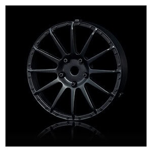 MST Changeable Wheel (Drift) Flat black 21 Wheel (2) MXS-102088FBK