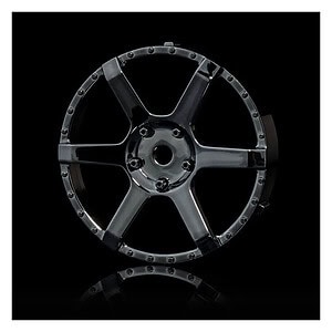 MST Changeable Wheel (Drift) Silver black 106 Wheel (2) MXS-102089SBK