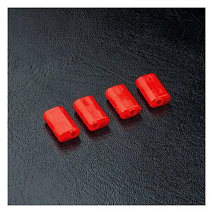 Upright shaft bush set (red)