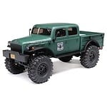Remote control off-road RC truck with large tires, detailed design, and rugged construction for outdoor adventures.