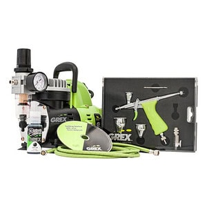 Grex GCK03 Tritium.TG Airbrush Combo Kit With TG3 Airbrush and AC1810-A Compressor