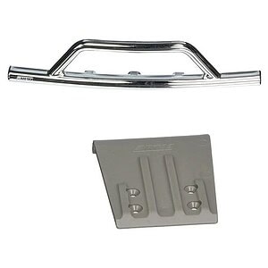RPM  Front Bumper & Skid Plate for Traxxas Slash/Nitro Slash Chrome RPM80953