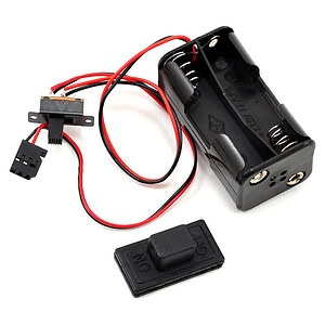 Traxxas Battery holder/ switch/ cover TRA1523