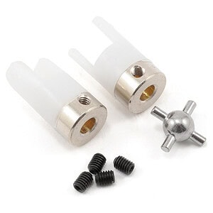 Traxxas U- joints (2)/ 3mm set screws (4) TRA1539