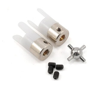 Traxxas U- joints long (2)/ 3mm set (grub) screws (4) TRA1539R
