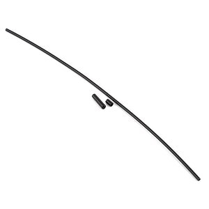 Traxxas Antenna tube black (1)/ vinyl antenna cap (1)/ wire retainer (1) TRA1726A