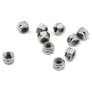 Traxxas Nuts 4mm nylon locking (10) TRA1747