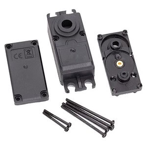 Traxxas Servo case plastic (top middle bottom)/ gaskets/ hardware (for 2250 2255 servos) TRA2251