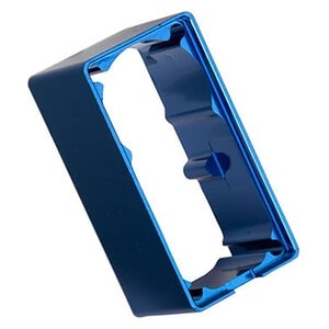 Traxxas Servo case aluminum (middle) (blue-anodized) (for 2250 servo) TRA2254