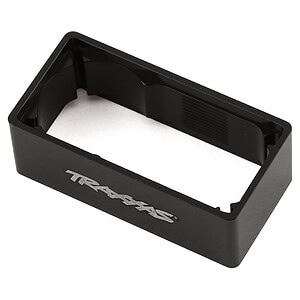 Traxxas Servo case aluminum (black-anodized) (middle) (for 2275 servo) TRA2278