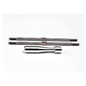 Traxxas Turnbuckles titanium 105mm (2)/ billet aluminum wrench TRA2339X