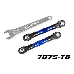 Traxxas Rear Camber Links (TUBES Blue 7075-T6 Alum) (2) w/Wrench TRA2443X