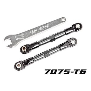 Traxxas Camber links front (TUBES charcoal gray-anodized) TRA2444A
