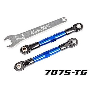 Traxxas Front Camber Links (TUBES Blue 7075-T6 Alum) (2) w/Wrench TRA2444X