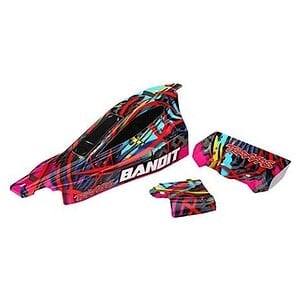 Traxxas Bandit Hawaiian Graphics (Painted Decals Applied) Body Pre-Painted