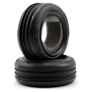 Traxxas Tires Alias ribbed 2.2 (wide front) (2)/ foam inserts (Bandit) (soft compound)