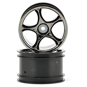 Traxxas Wheels Tracer 2.2 (black chrome) (2) (Bandit rear)