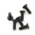 Traxxas Screws 2.5x8 countersunk machine (hex drive) (6) TRA2524